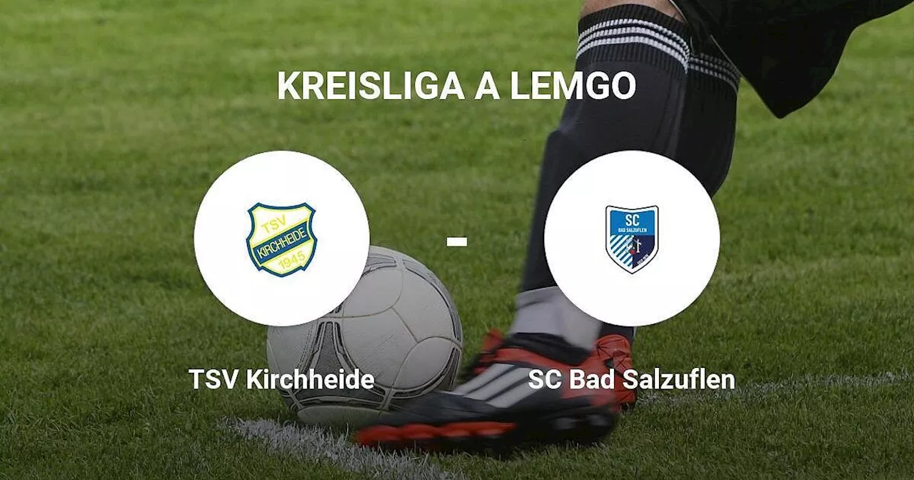 Knappe Niederlage für TSV Kirchheide gegen SC Bad Salzuflen