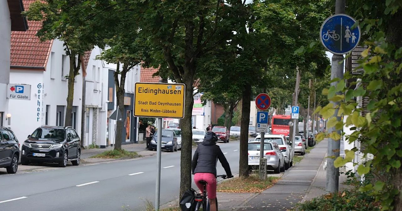 Radweg ohne Schilder: Bad Oeynhausen schickt Fahrradfahrer auf die Straße