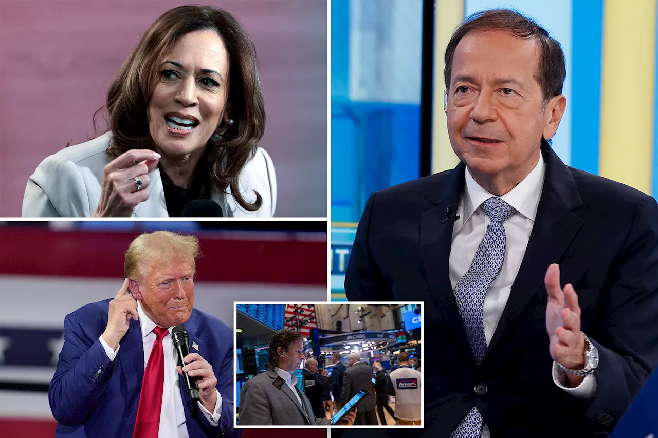 Billionaire hedge funder John Paulson says he'll yank his money from market if Kamala Harris wins election