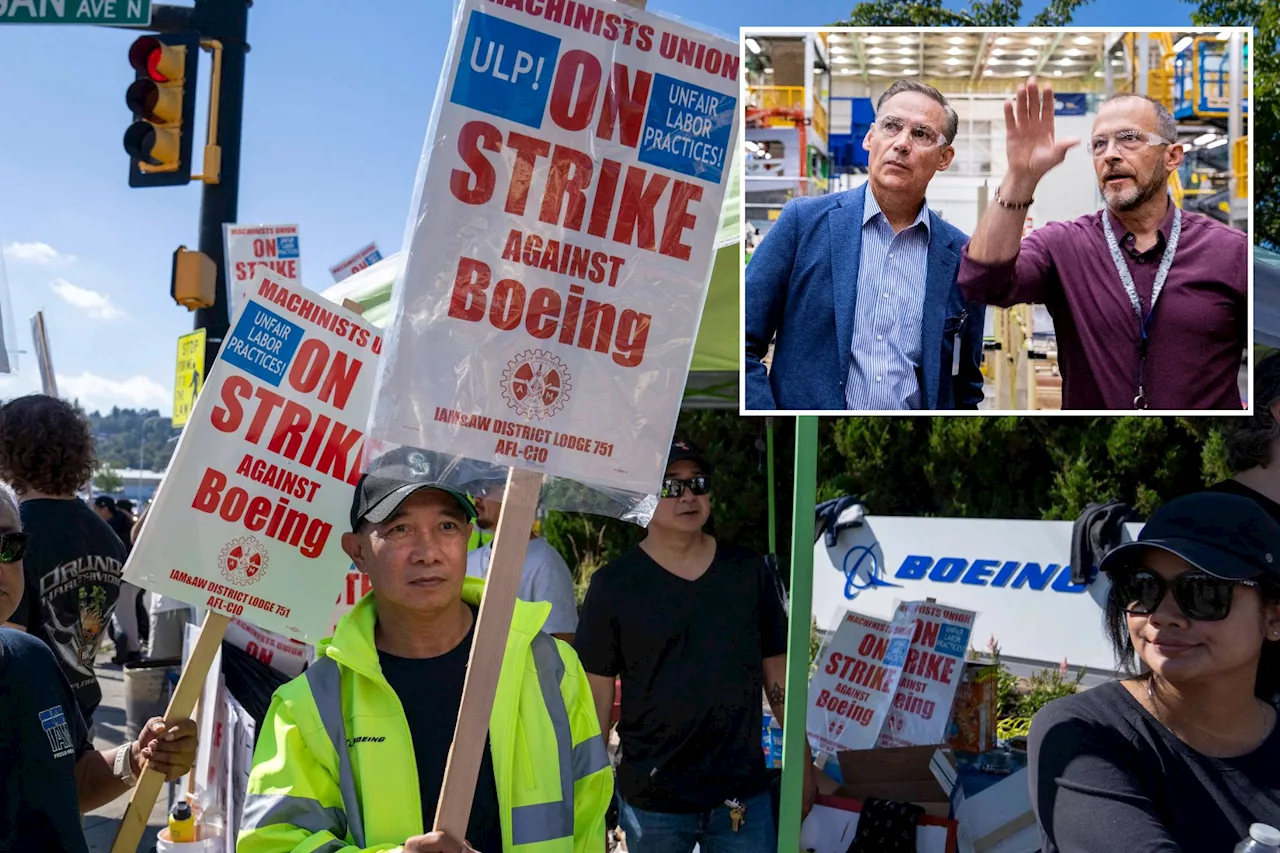 Boeing to furlough tens of thousands of US executives after 30K workers strike