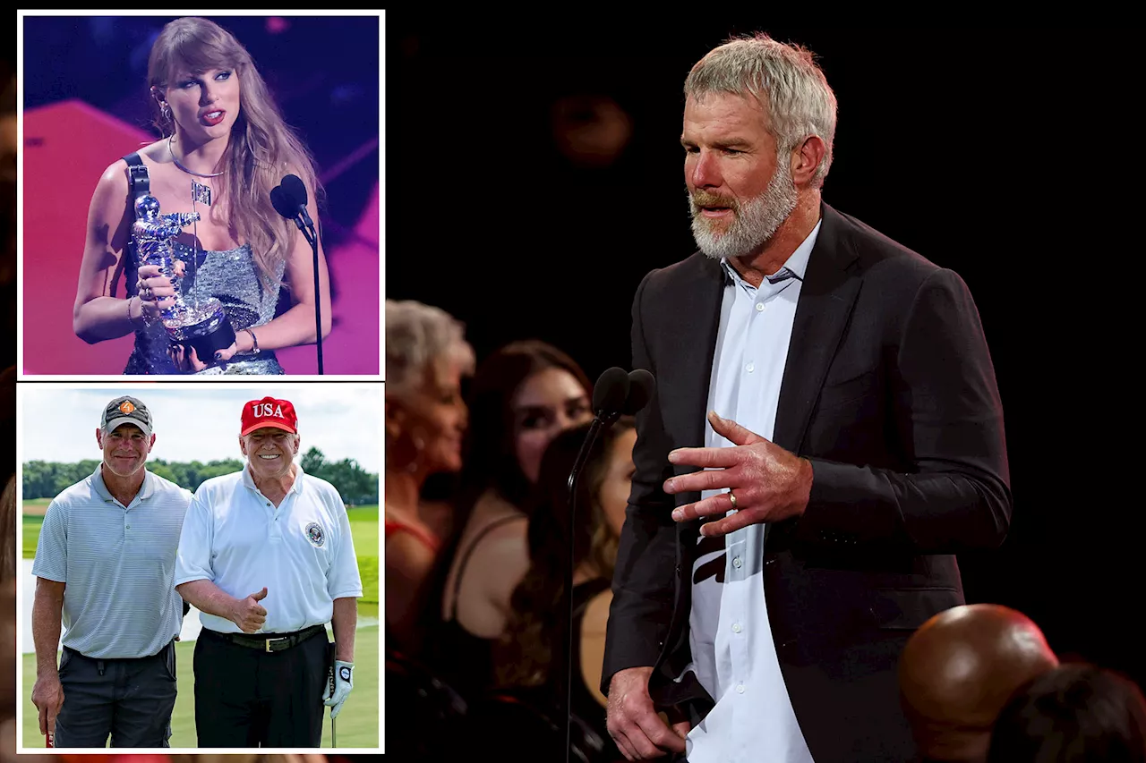 Brett Favre uses Patrick Mahomes to mock Taylor Swift's endorsement of Kamala Harris