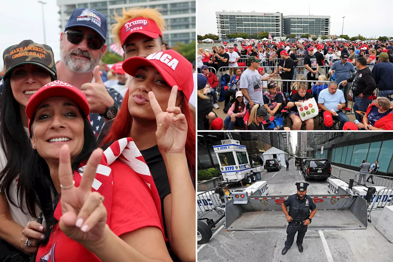 Cops shoot down bogus report of explosives found near Trump's LI rally site