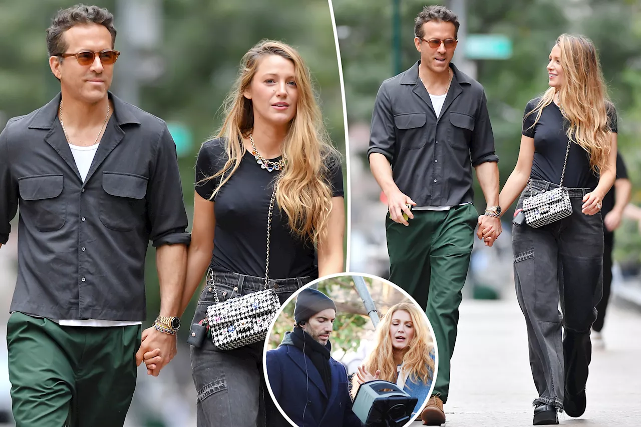 Blake Lively, Ryan Reynolds hold hands on romantic NYC stroll after 'It Ends With Us' backlash