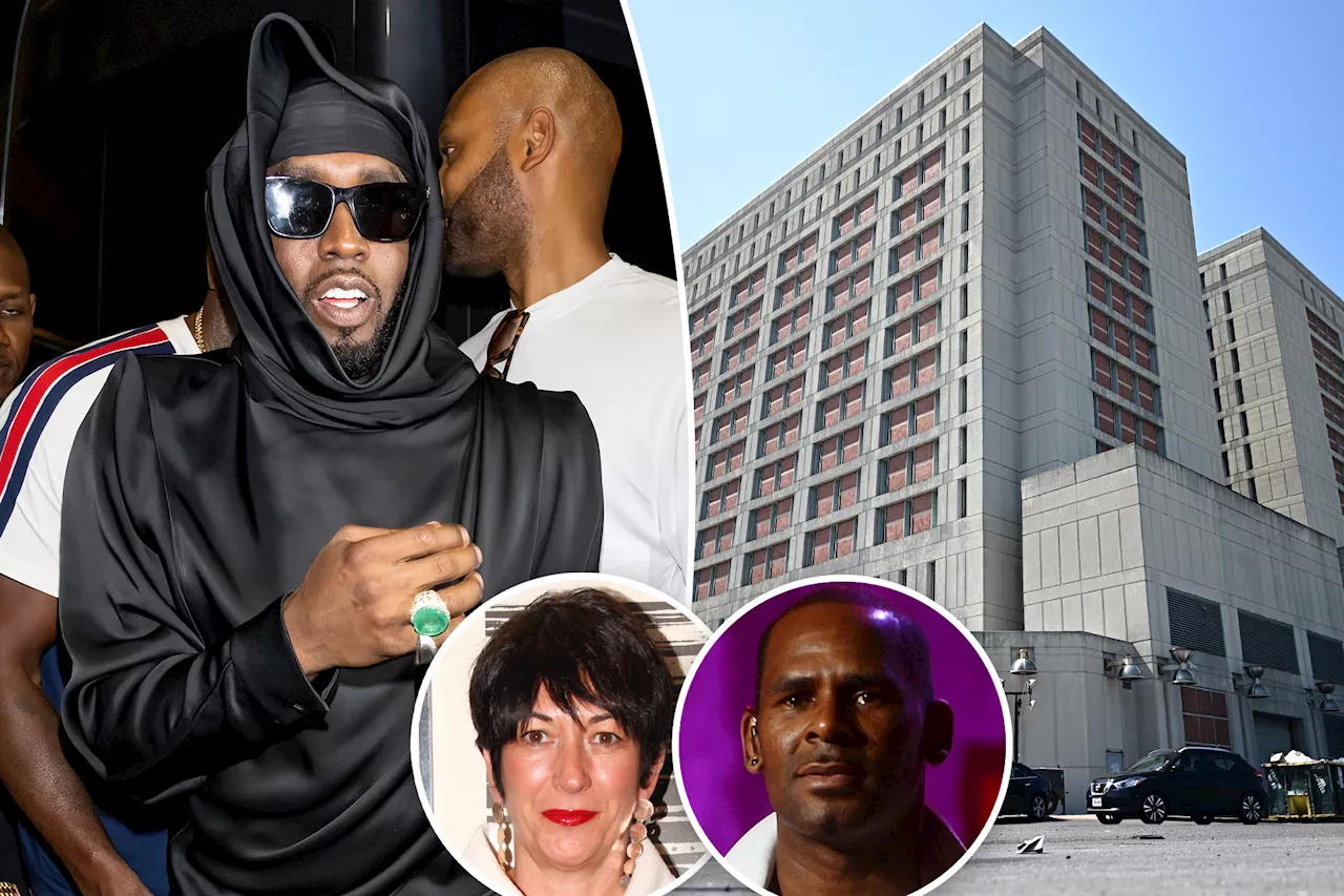 Inside Sean 'Diddy' Combs' 'hell on Earth' Brooklyn jail that once held R. Kelly, Ghislaine Maxwell