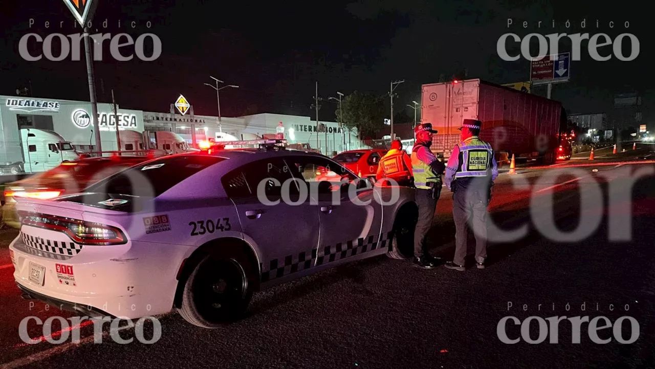 Fallece peatón atropellado por carro 'fantasma' en la León-Silao