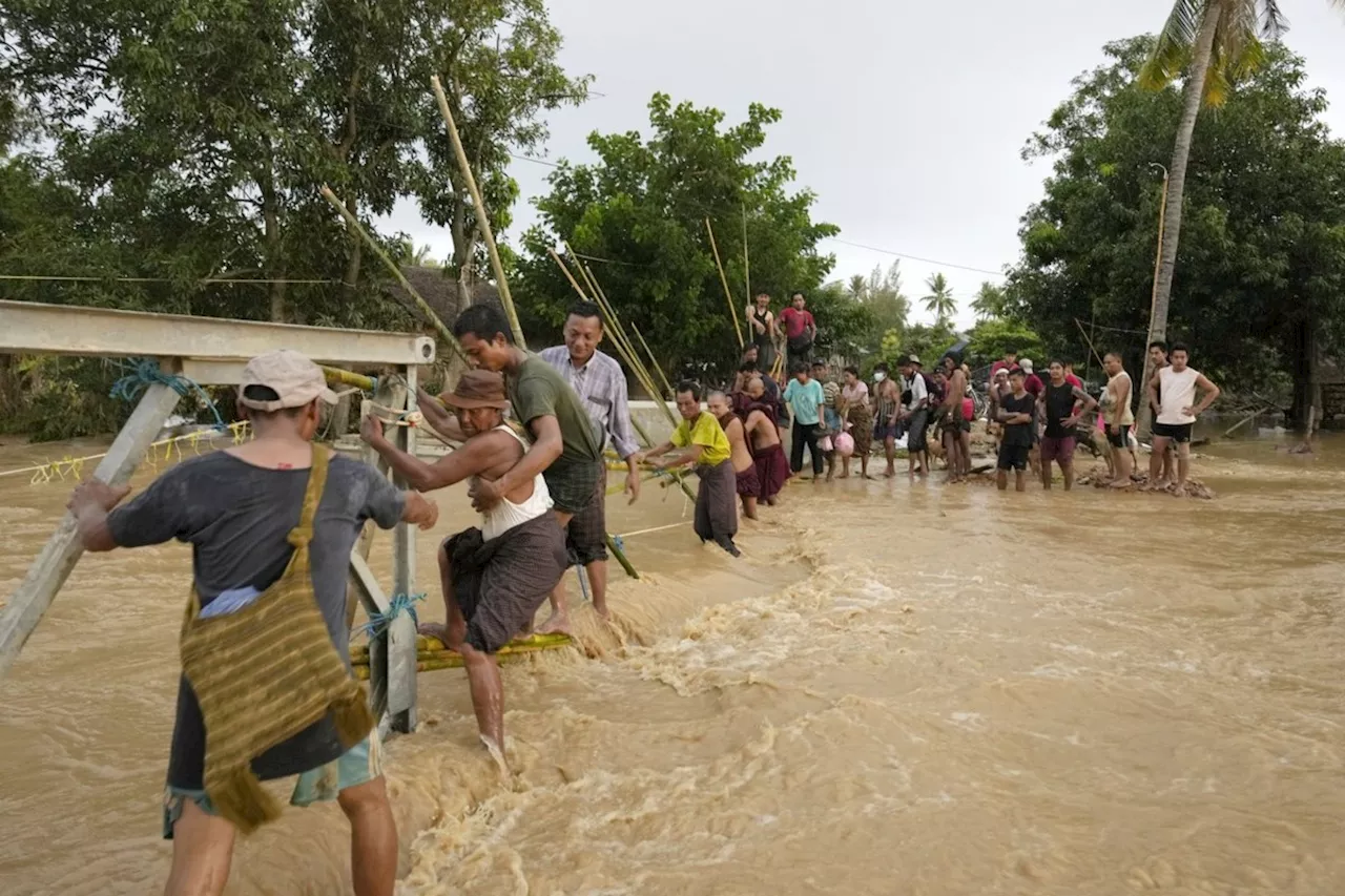 Casualties in Myanmar push Southeast Asia's death toll from Typhoon Yagi past 500