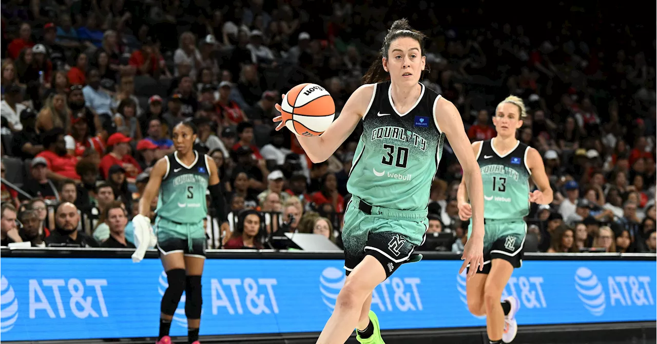 Breanna Stewart Talks Playoffs, Unrivaled, and New Shoe