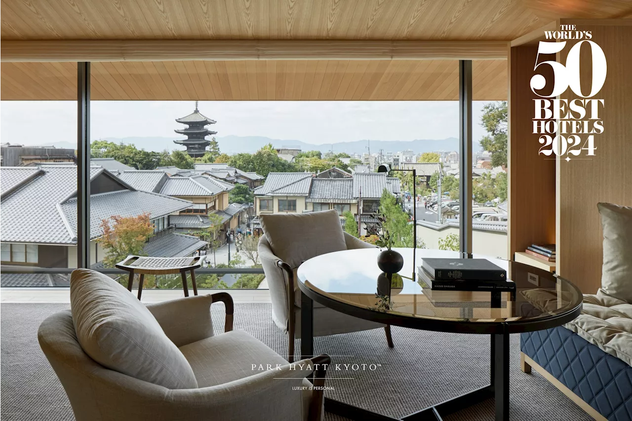 パーク ハイアット京都 「世界のベストホテル50 （The World's 50 Best Hotels 2024）」2年連続選出