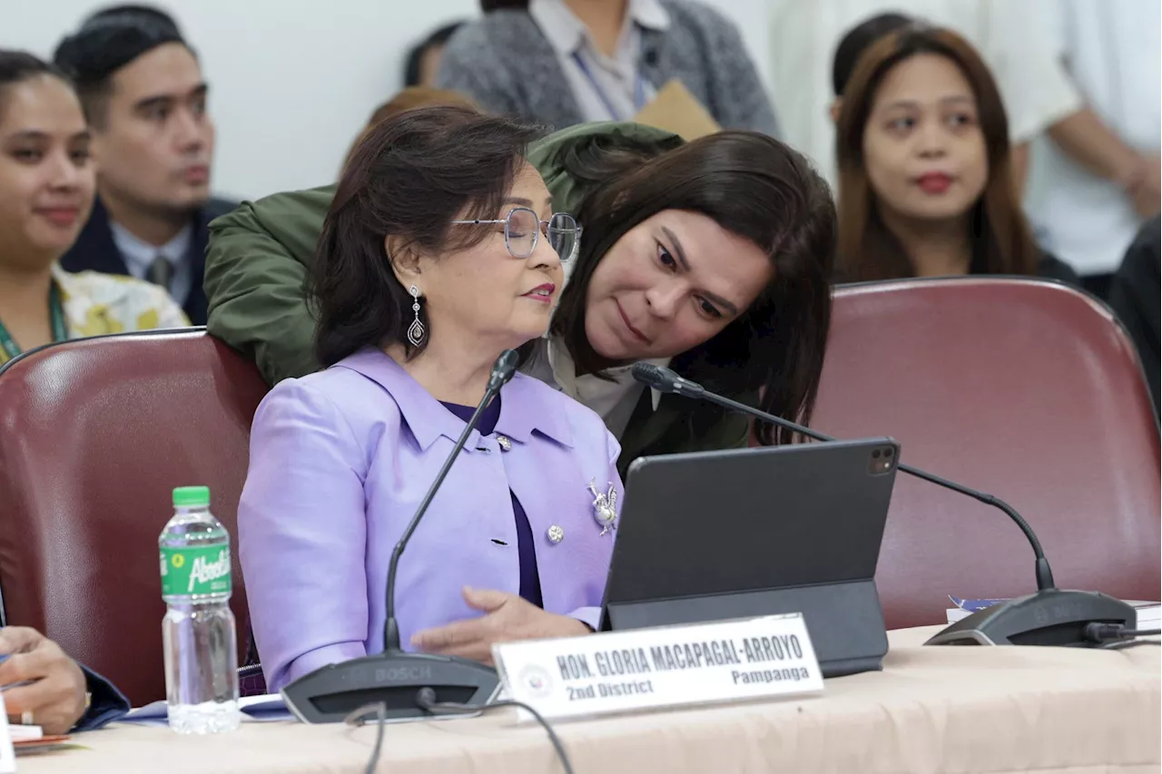 At House hearing, Sara Duterte refuses to take oath, Arroyo comes to the rescue