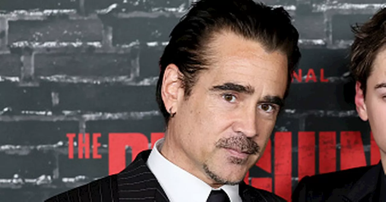 Colin Farrell steps out with rarely-seen teenage son Henry on the red carpet