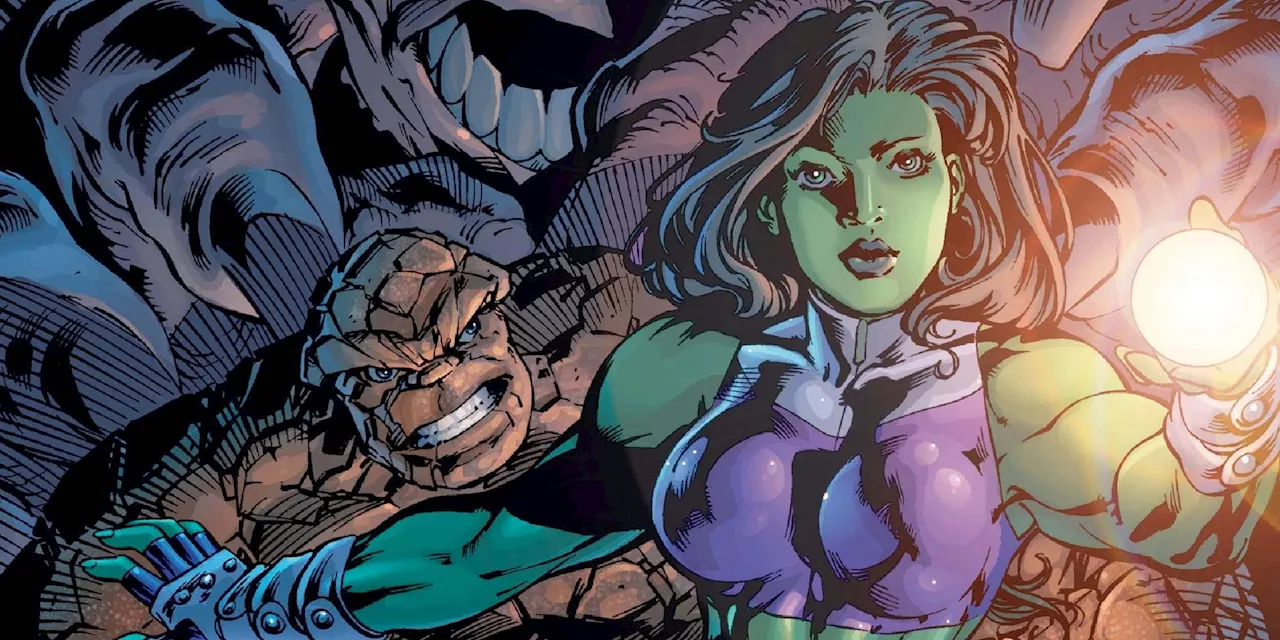 New She-Hulk Combines the Thing's Rock Skin and Hulk's Gamma Powers