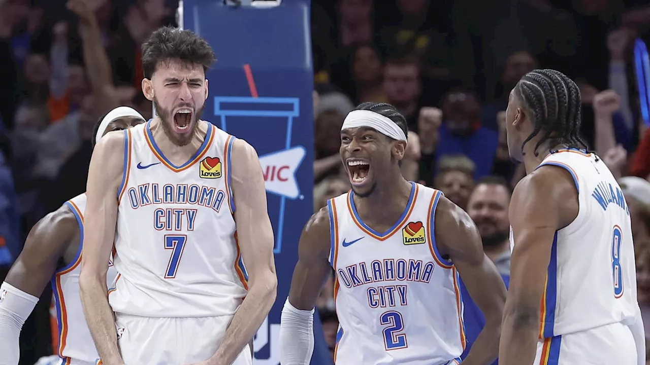 Six Oklahoma City Thunder Players Land on CBS's Top 100 List