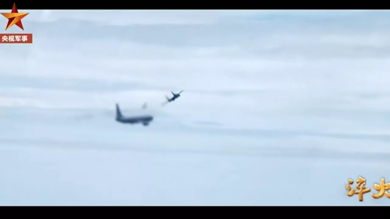 ‘Deeply troubling’: China releases terrifying footage of PLA jet and RAAF plane