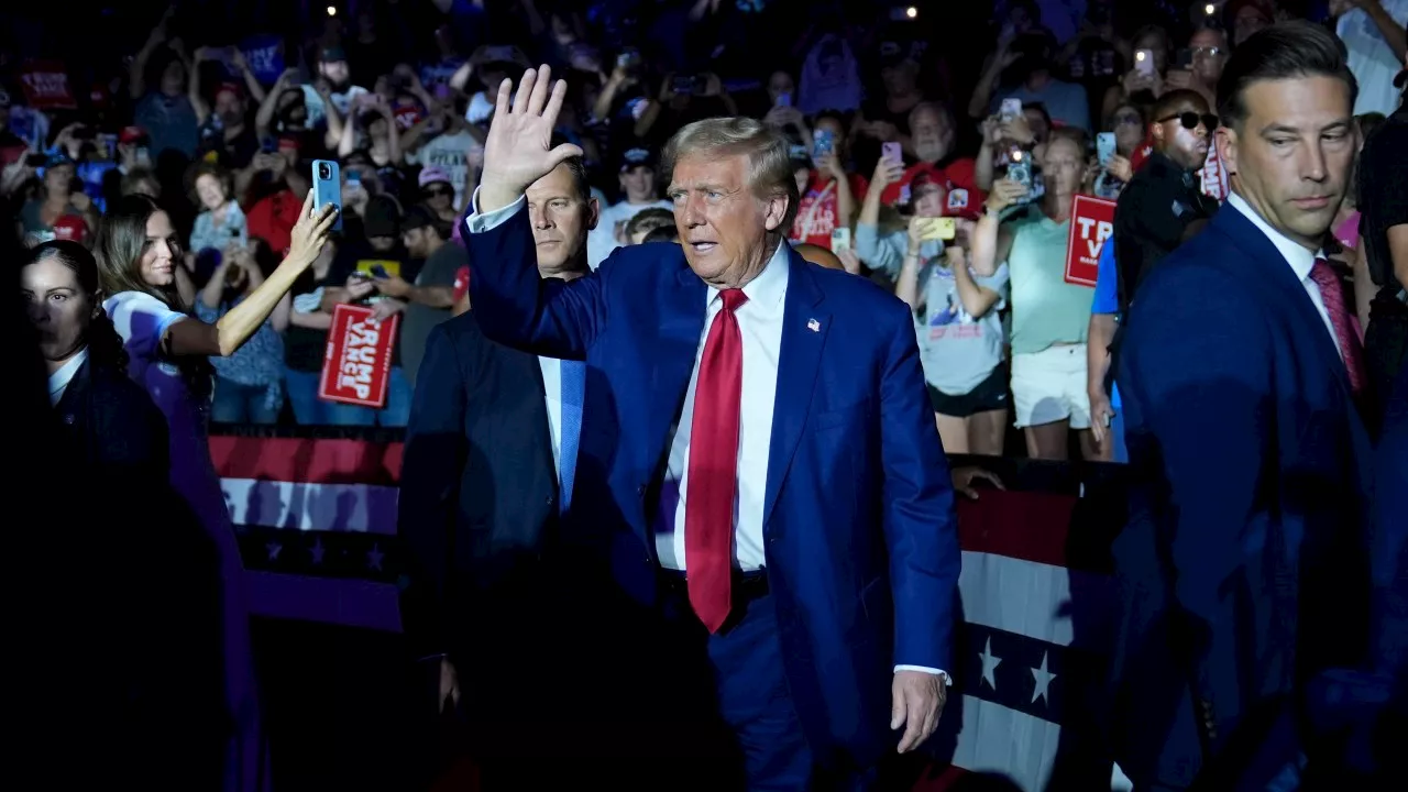 Trump speaks for the first time at campaign event following second attempted assassination