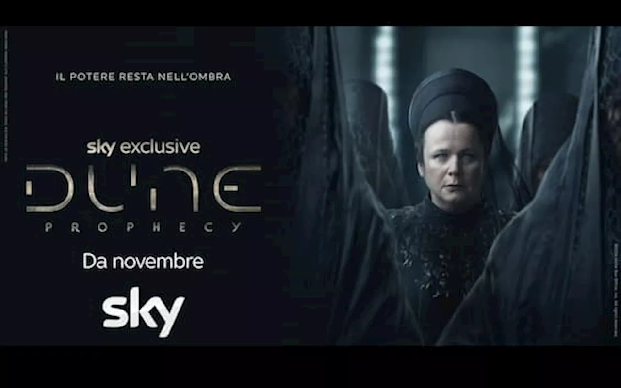 Dune: Prophecy, il nuovo poster della serie tv su Sky a novembre