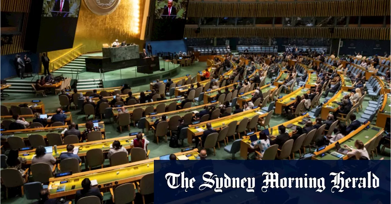 ‘We wanted to vote yes’: Australia expresses regret over UN Palestine vote