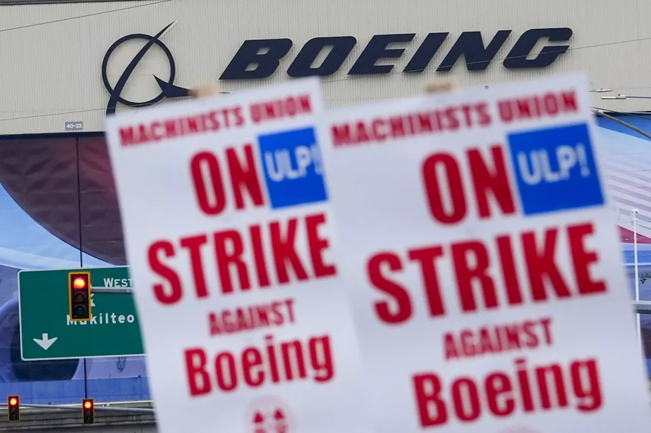 Boeing CEO says the company will furlough employees soon to preserve cash during labor strike