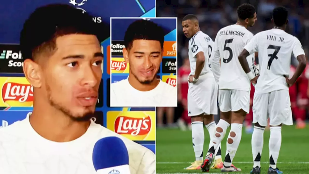 Jude Bellingham issues telling response to Kylian Mbappe dressing-room rift rumours at Real Madrid