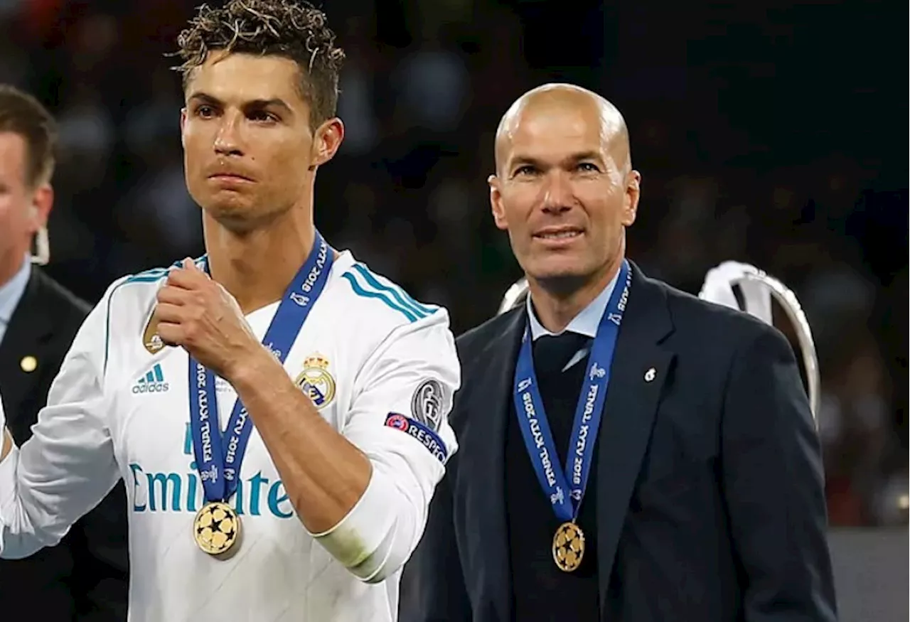 Cristiano Ronaldo ber på sine knær om å gjenforenes med Zinedine Zidane