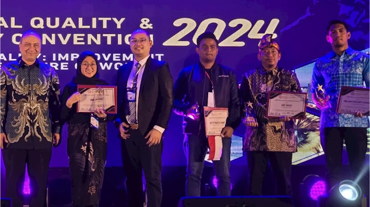 Empat Tim Inovator Antam Raih Kategori Excellent dalam IQPC 2024 di Filipina