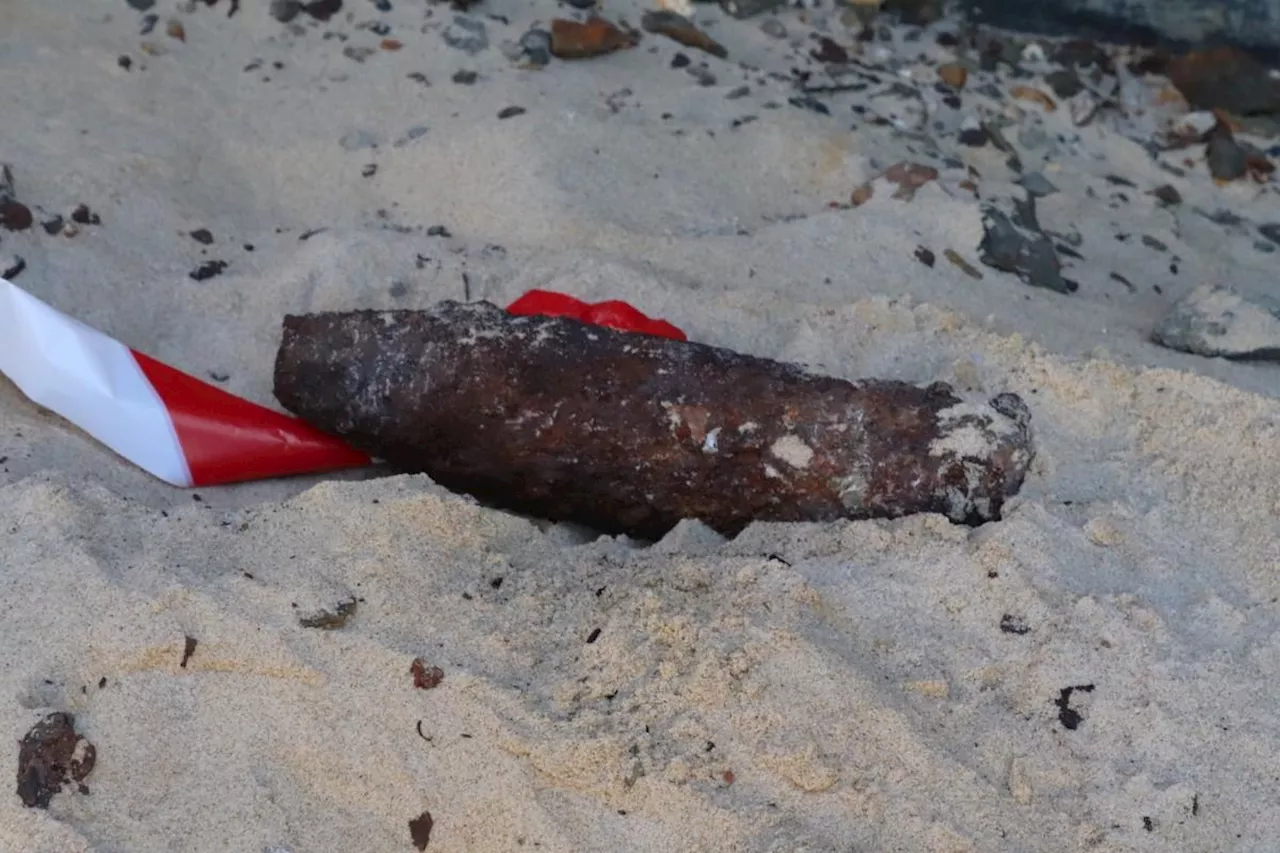 Landes : quatre obus de la Seconde Guerre mondiale découverts sur une plage de Biscarrosse