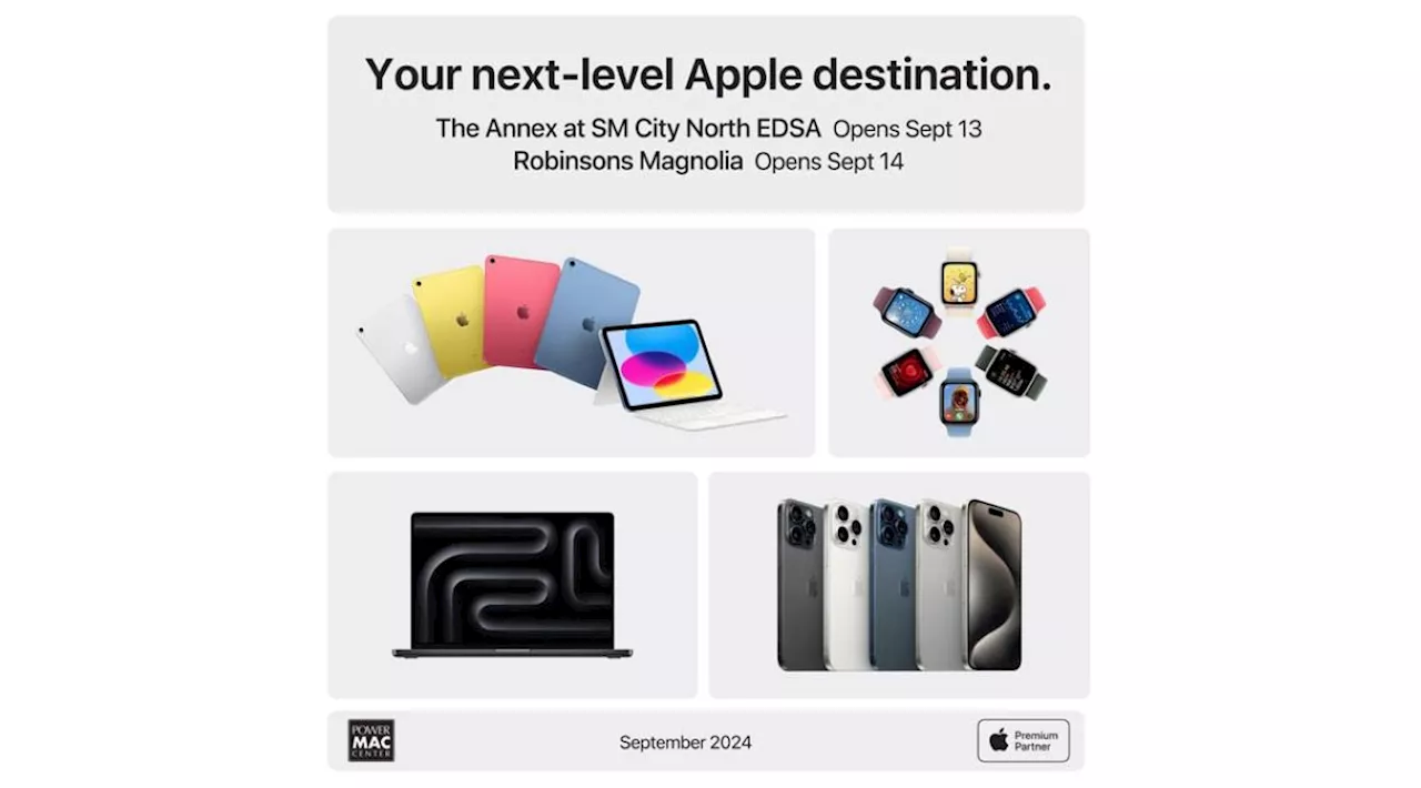 Power Mac Center welcomes 'ber' months with two new APP stores