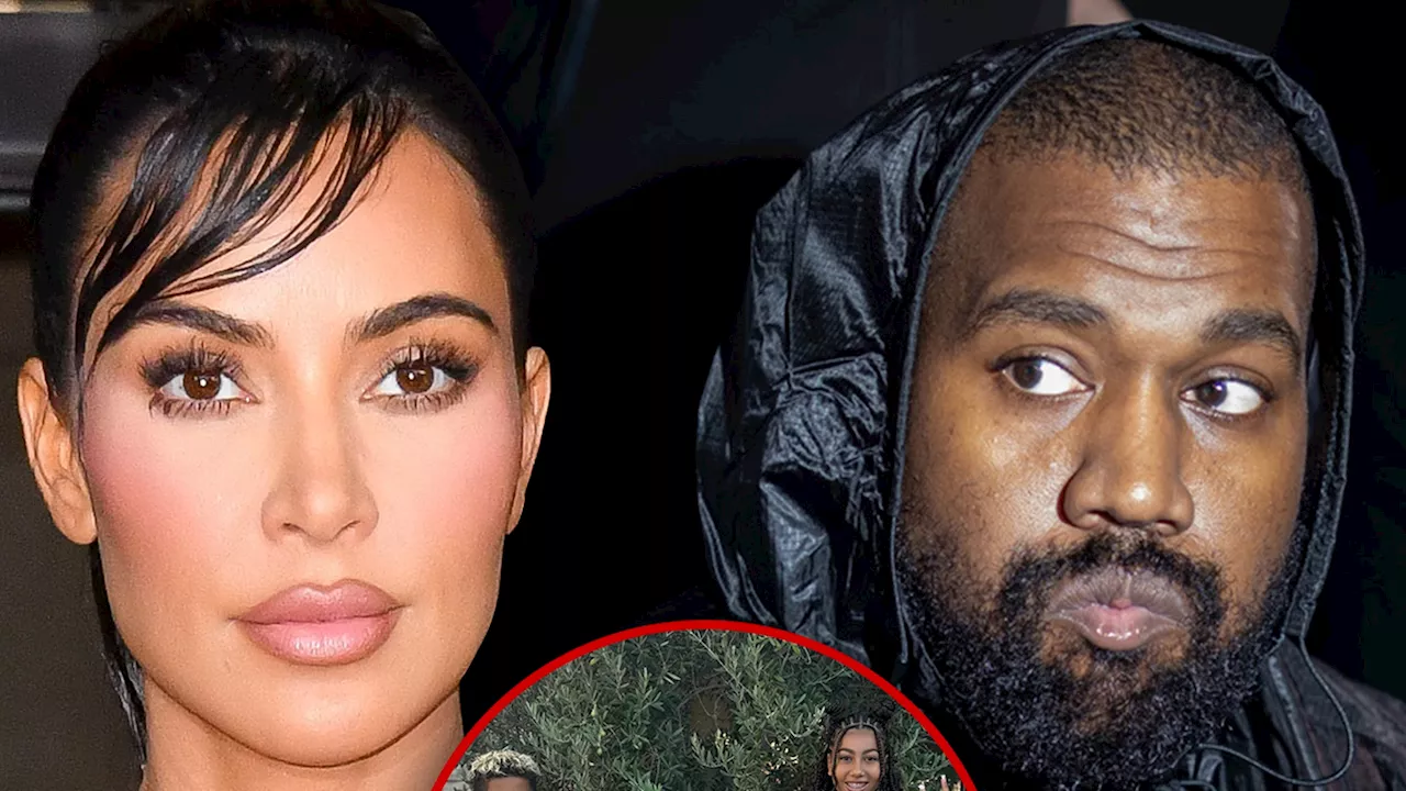 Kanye West & Kim Kardashian Prioritizing Time With Kids