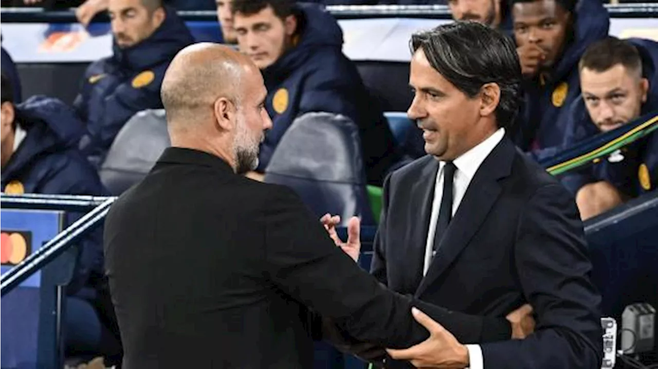 Inter, Inzaghi: 'Complimenti ai ragazzi, non era facile col City a 3 giorni dal derby'