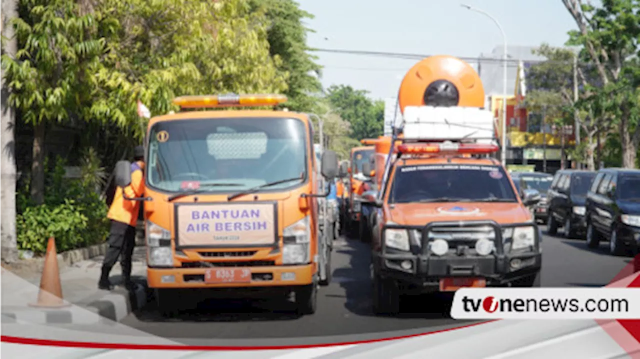 Dua Kecamatan Dilanda Kekeringan Ekstrim, Bupati Lamongan Kirimkan Air Bersih