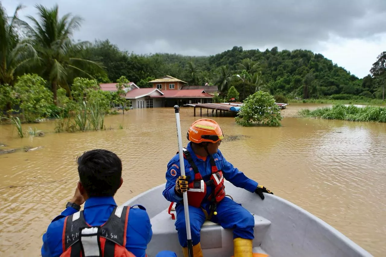 2,201 mangsa banjir di Kedah, lapan sungai melepasi tahap bahaya