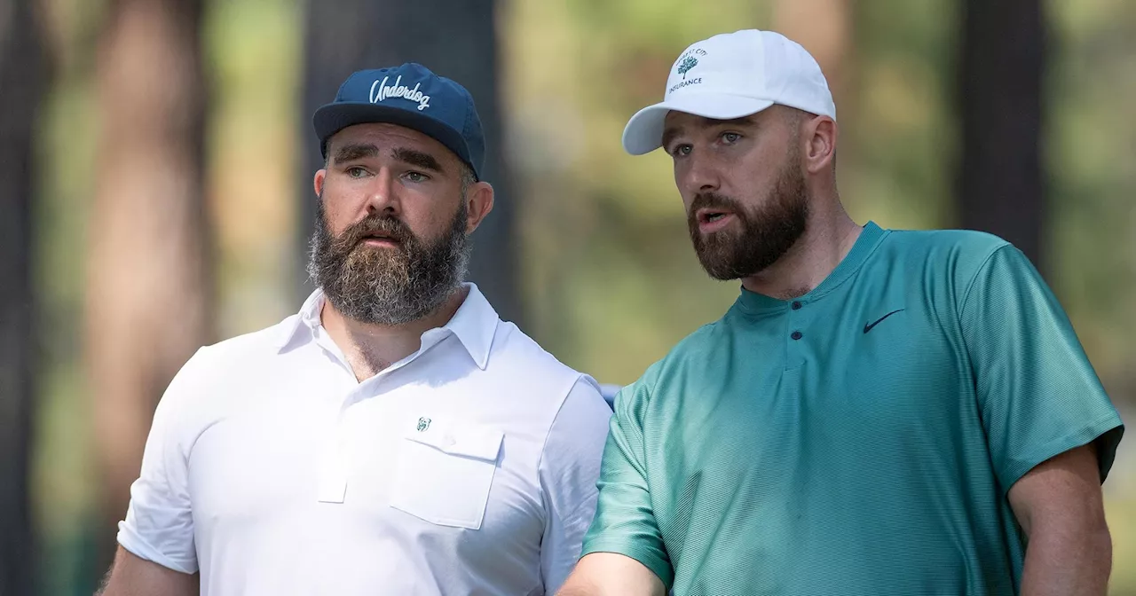Travis Kelce Doesn't Believe Jason Was Sober Dancing at Eagles Game