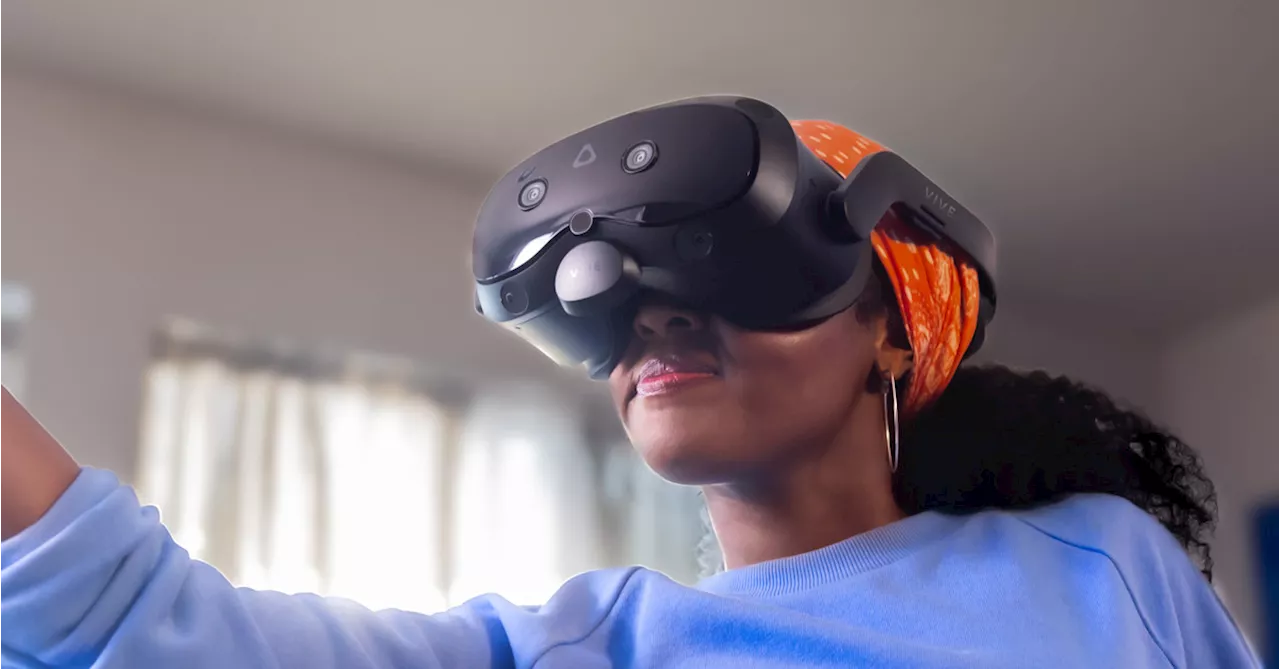 HTC announces the Vive Focus Vision with color passthrough and an eye on gaming