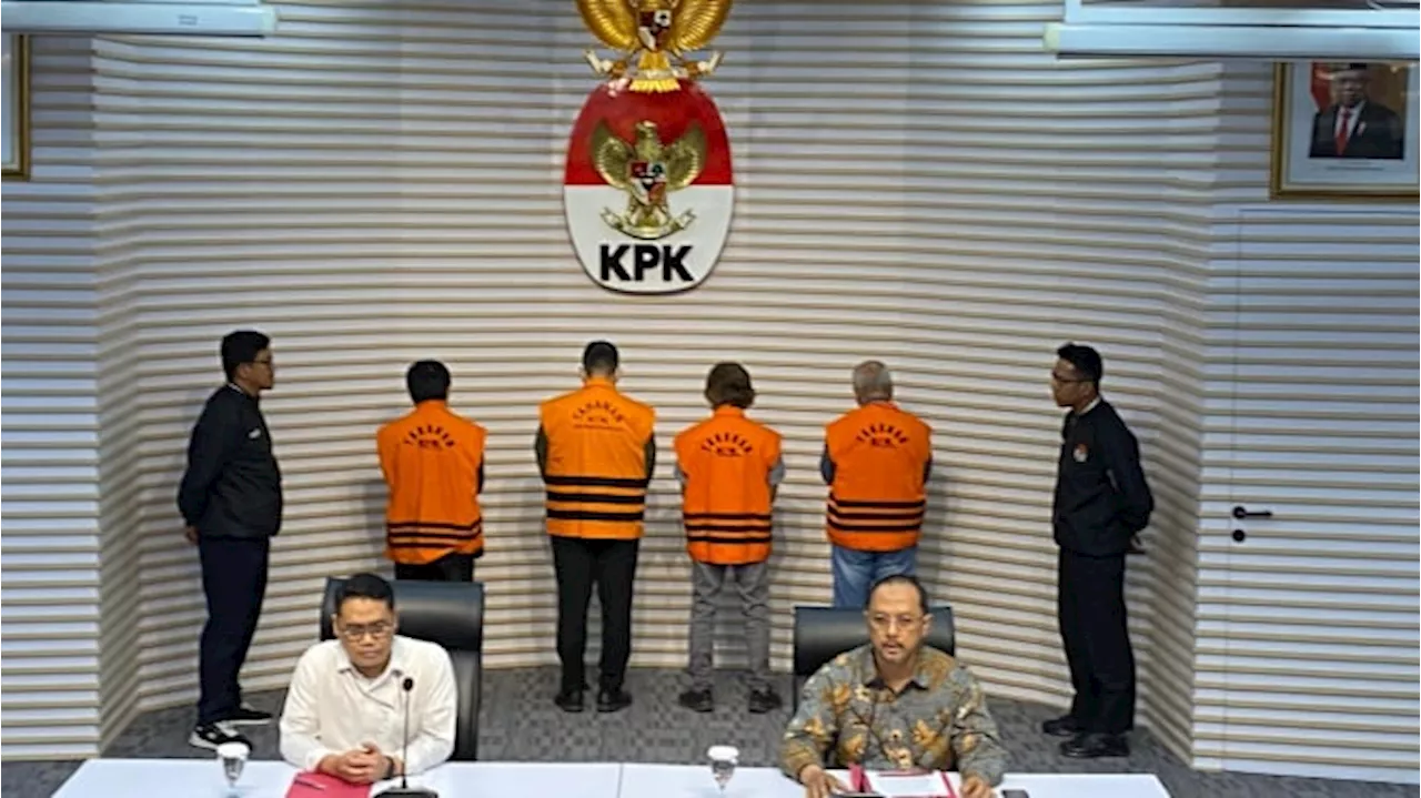 KPK Tahan 4 dari 5 Orang Tersangka di Kasus Korupsi Pengadaan Lahan di Rorotan