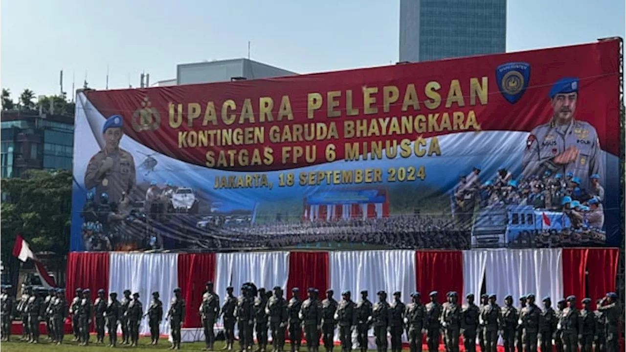 Ratusan Anggota Polri Dikirim ke Afrika Tengah Jaga Perdamaian, Kapolri Pesan Begini