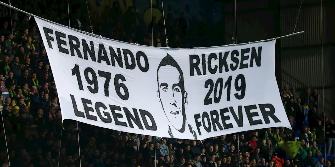 Fortuna Sittard komt met prachtig eerbetoon aan Fernando Ricksen bij duel met Ajax