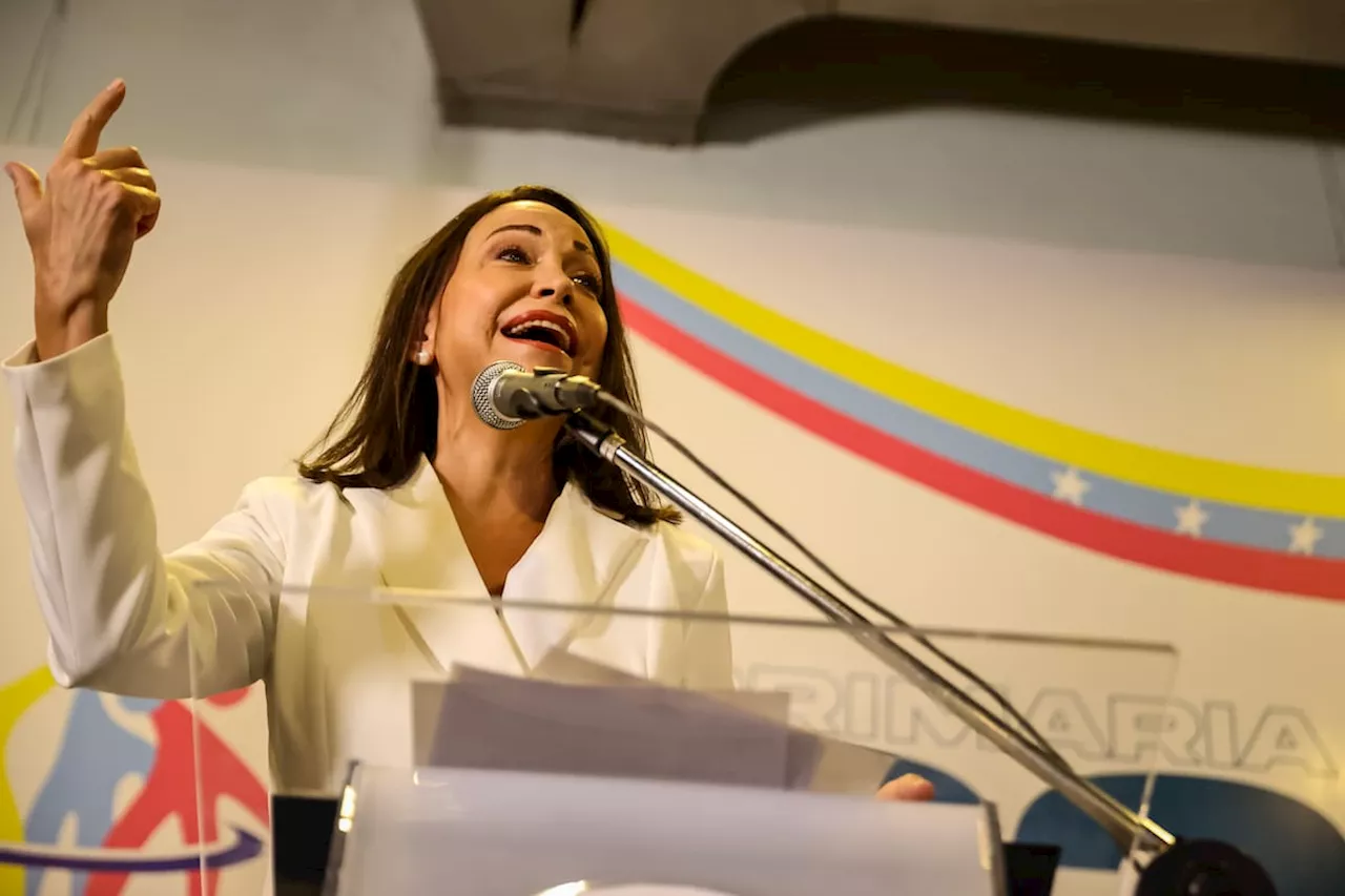 María Corina Machado agradeció al Senado español su respaldo a Edmundo González Urrutia