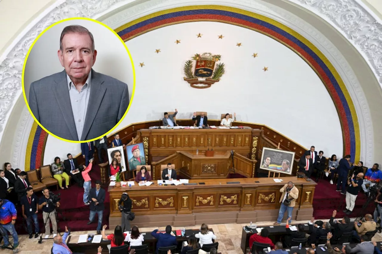 Parlamento venezolano dio 24 horas a Edmundo González para negar “coacción” del Gobierno