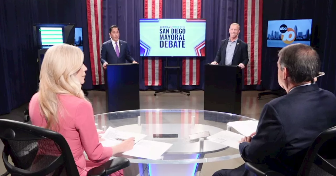 WATCH: Todd Gloria and Larry Turner face off in 2024 San Diego Mayoral Debate