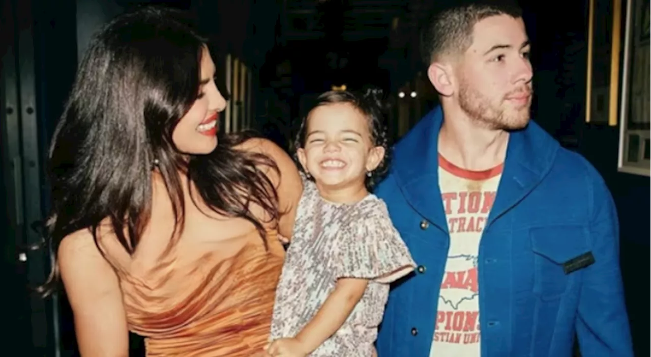 Baby girl’s shyness escalates amidst Priyanka Chopra-Nick Jonas romantic moment