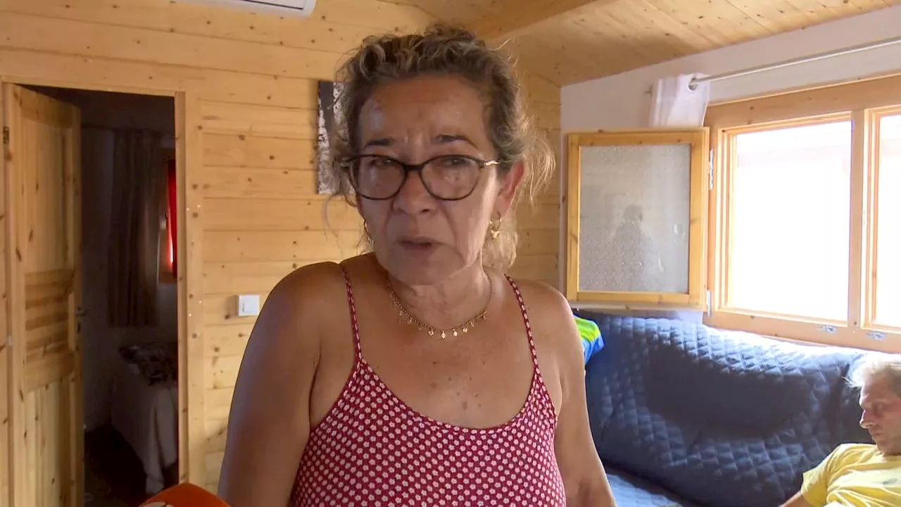 Mileni, una de las afectadas por el volcán de La Palma que sigue en una casa provisional: 'No tengo futur