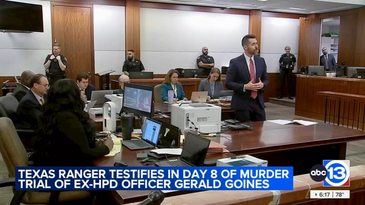 Texas Ranger testifies in Day 8 of murder trial of ex-HPD officer Gerald Goines