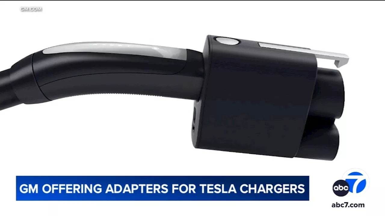 GM offering adapters to help electric vehicle owners access Tesla chargers