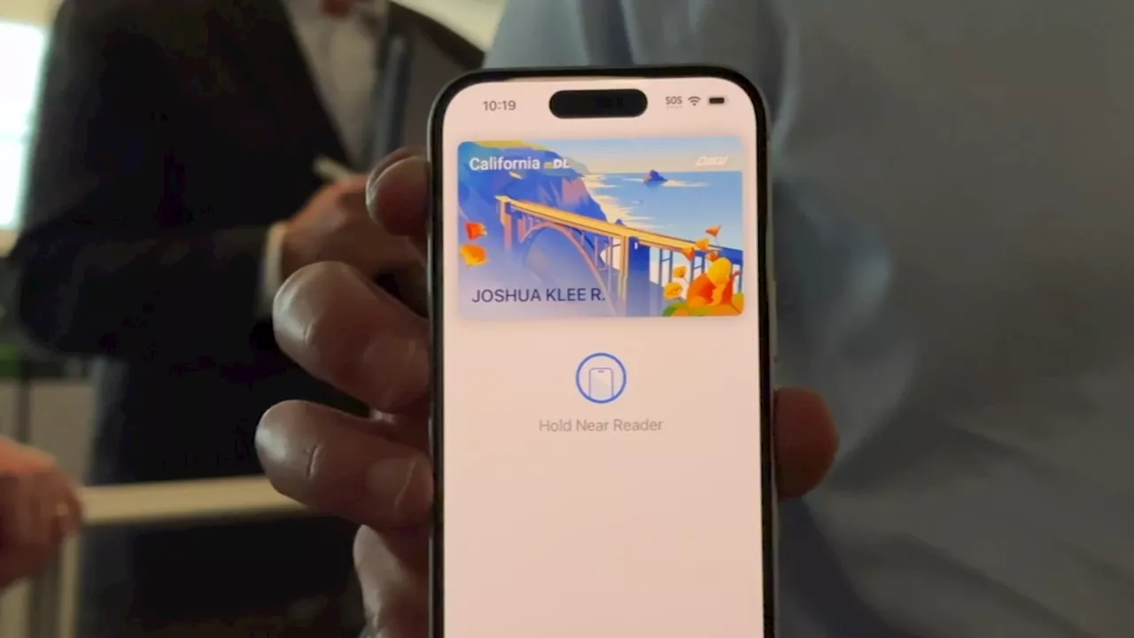 Digital CA driver's licenses and state IDs now available through Apple Wallet