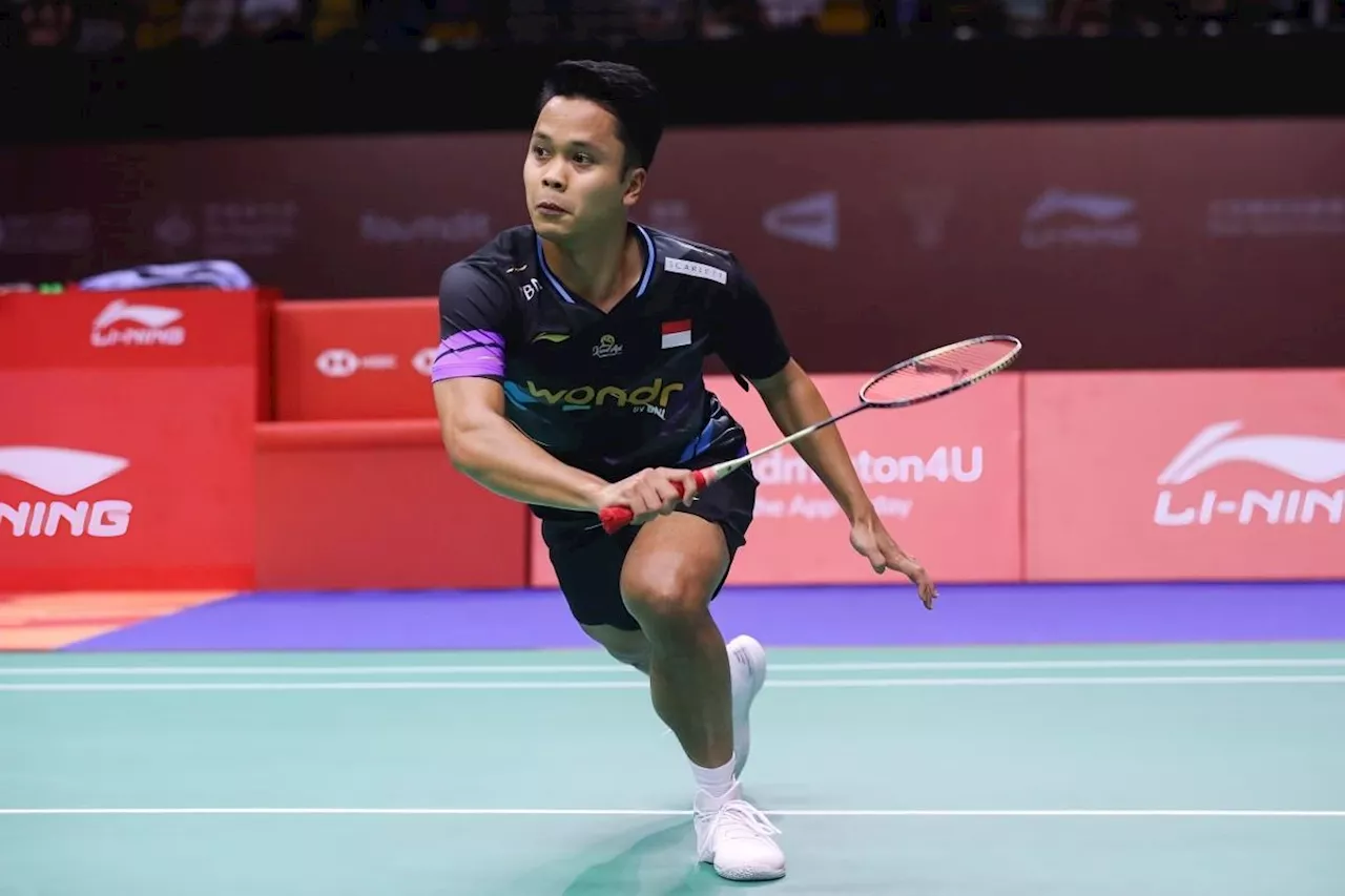 Ginting dan Jonatan Christie melesat ke perempat final China Open 2024