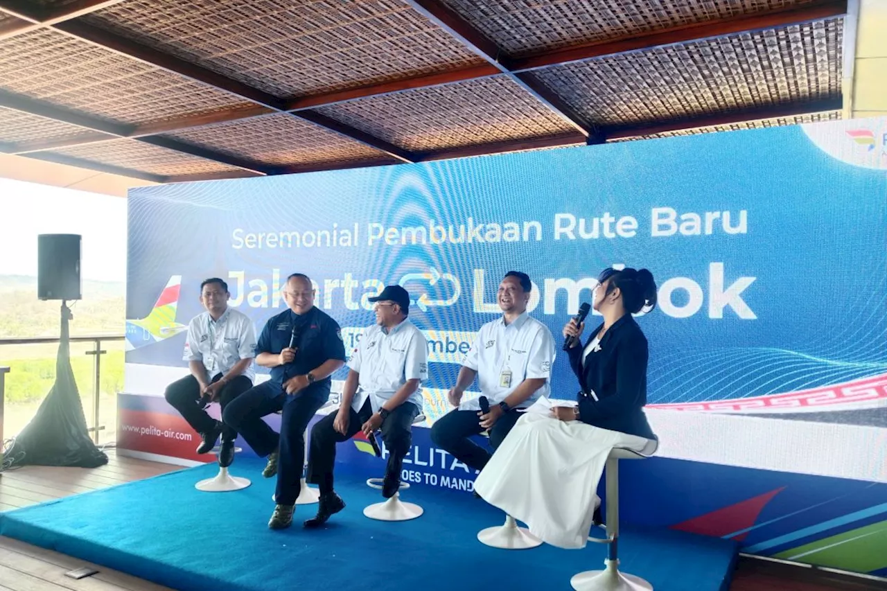 Pelita Air buka rute penerbangan baru Jakarta-Lombok