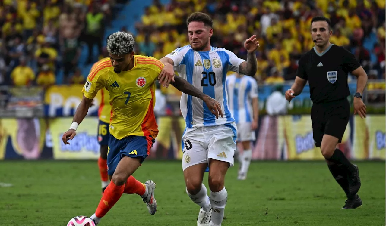 CONMEBOL castigó al árbitro del Colombia vs Argentina: hay polémica