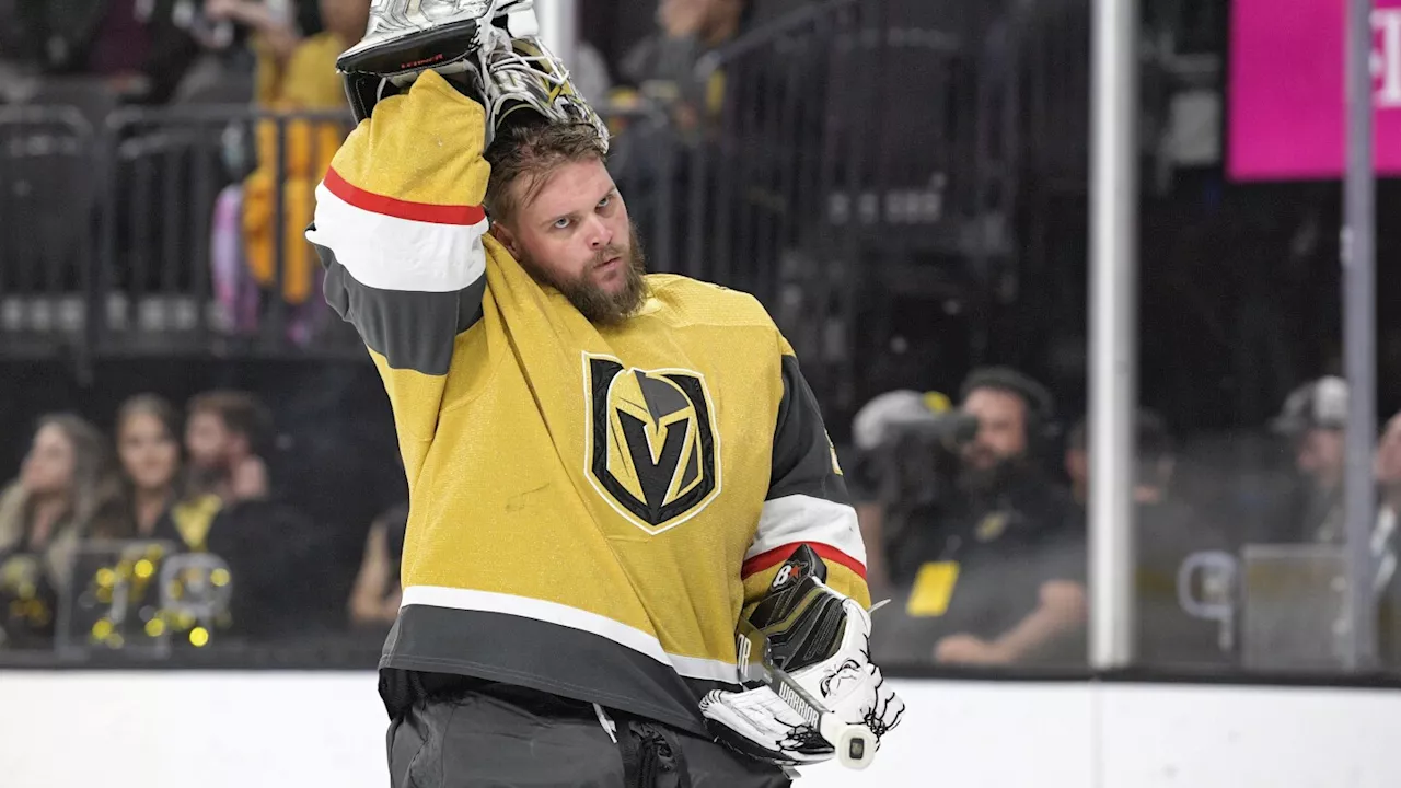 Golden Knights weigh options after goalie Robin Lehner fails to report