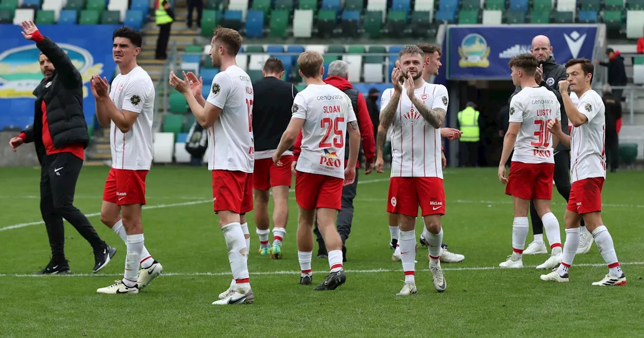 'Larne are the benchmark for rest to chase' admits Glens boss Devine