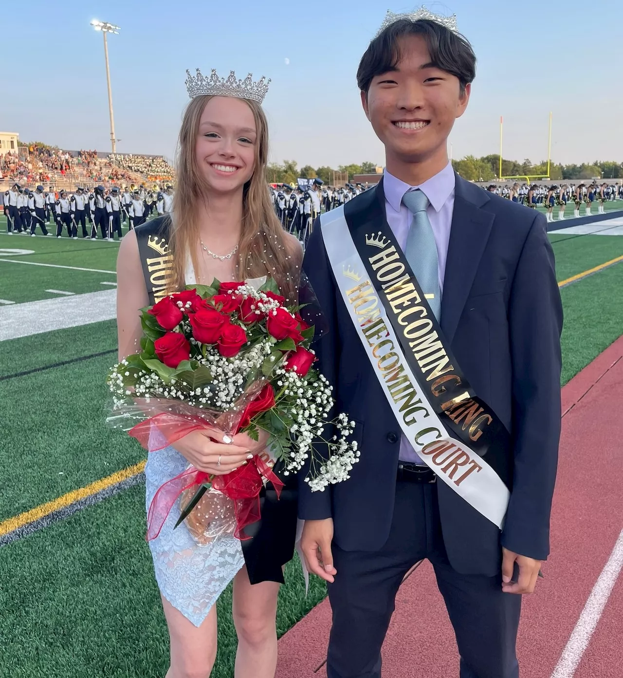 Solon High School crowns Homecoming King and Queen