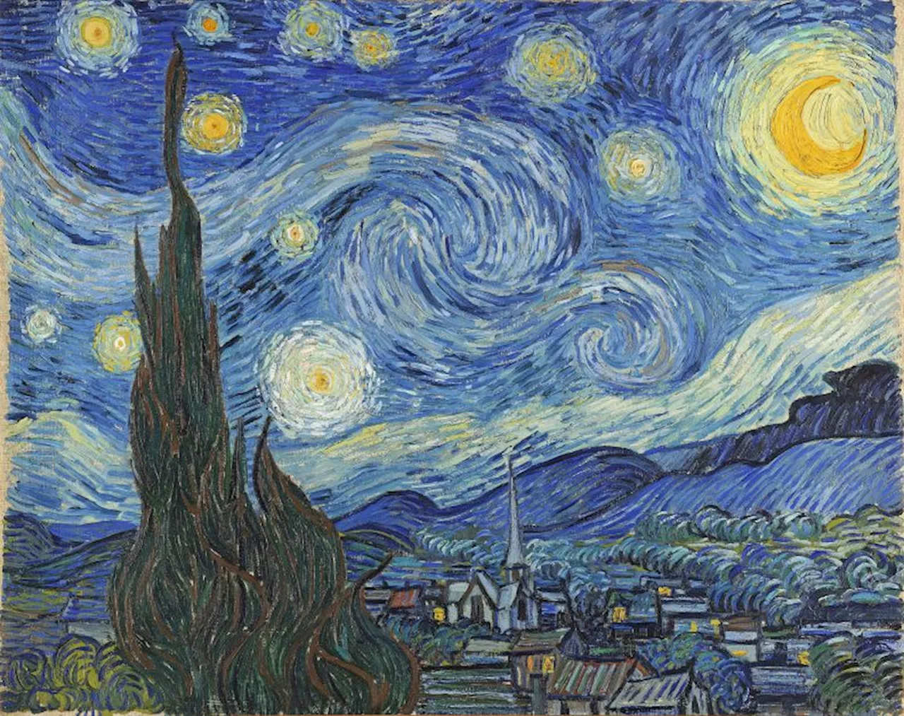 Estudo descobre que céu estrelado pintado por Van Gogh obedece lei da física